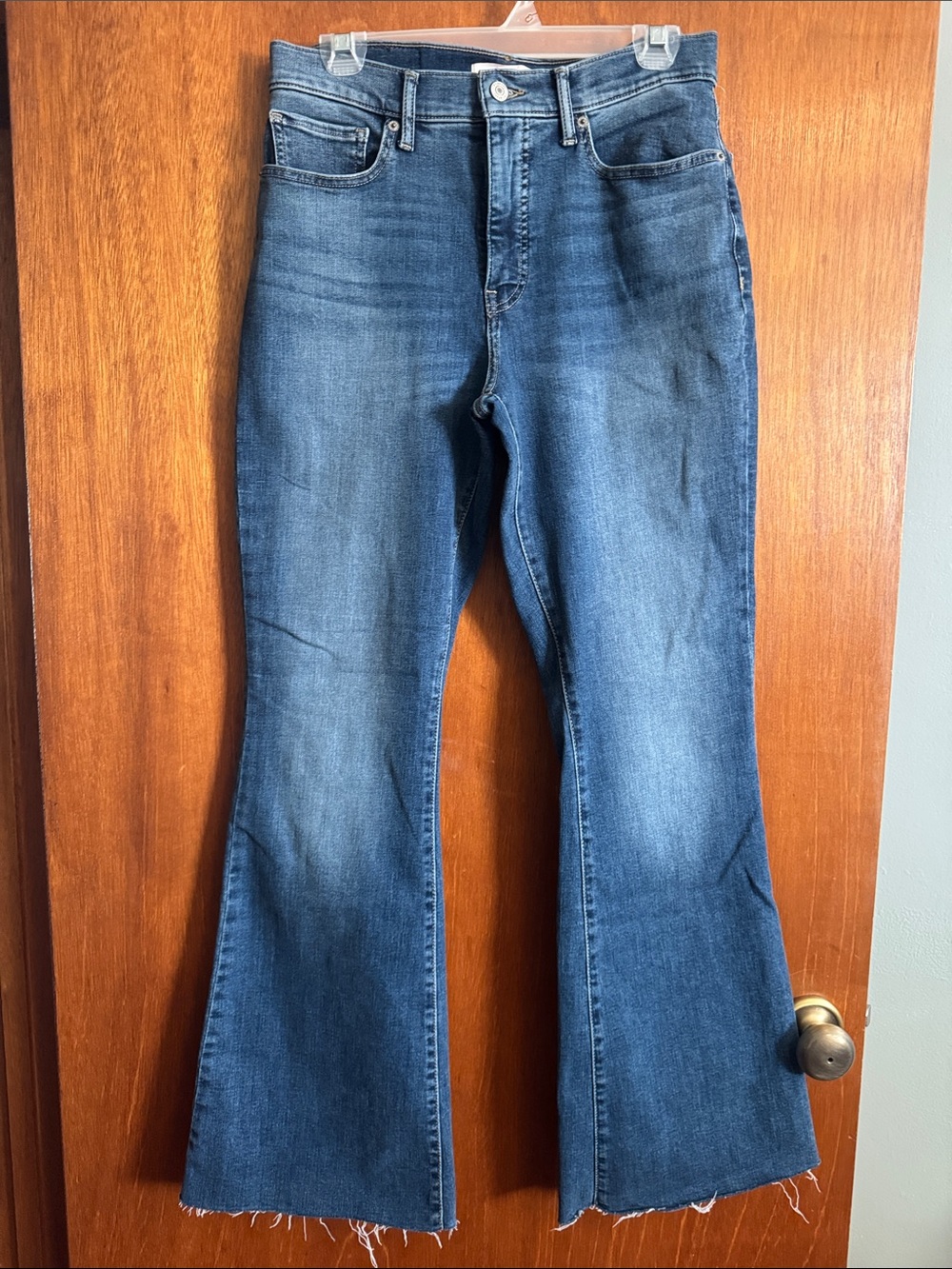 Lucky Brand Medium Blue Flare Jeans